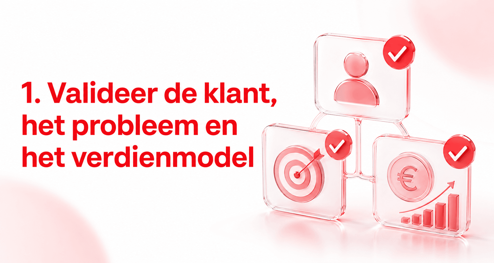 Valideer de klant, het probleem en het verdienmodel