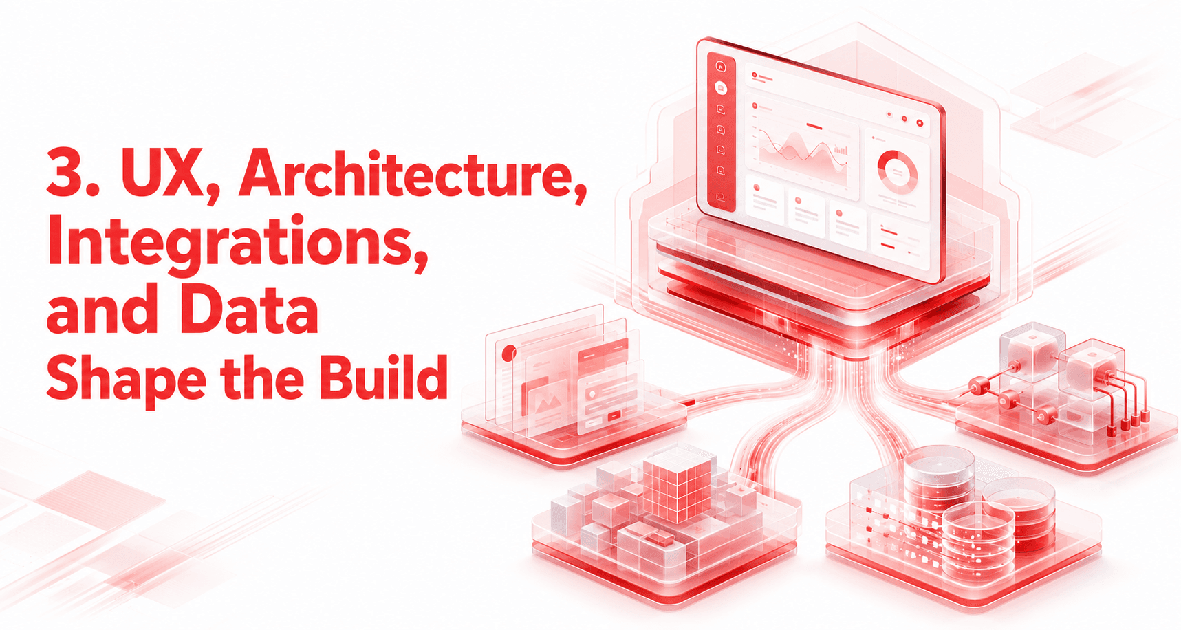 UX, Architecture, Integrations, and Data Shape the Build