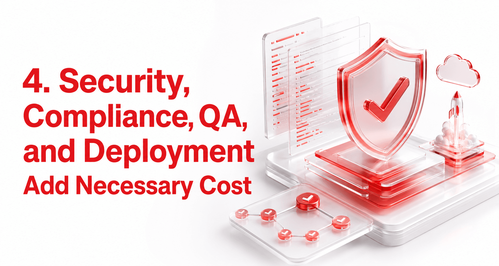 Security, Compliance, QA, and Deployment Add Necessary Cost