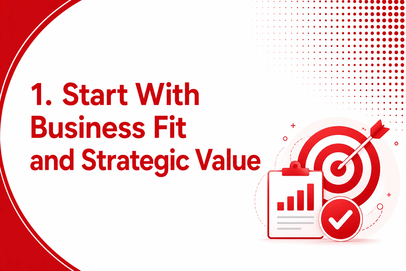 Start With Business Fit and Strategic Value